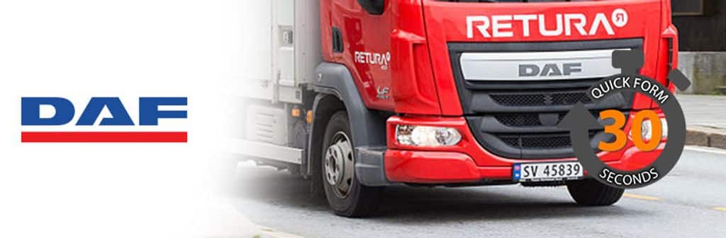 Compare DAF Truck Insurance Quotes DAF Truck Insurance