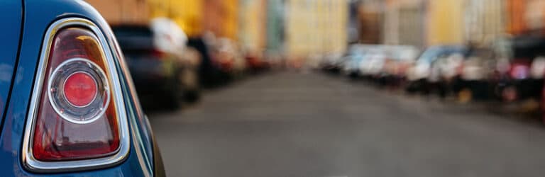 Car on street