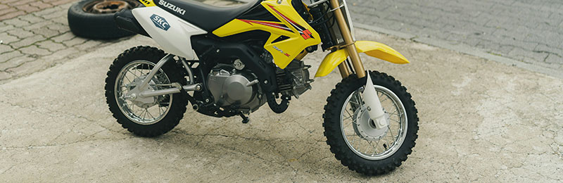 Yellow motorbike