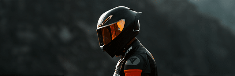 man in helmet