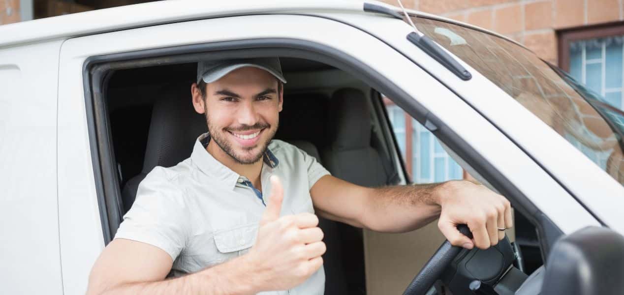 Young Van Driver