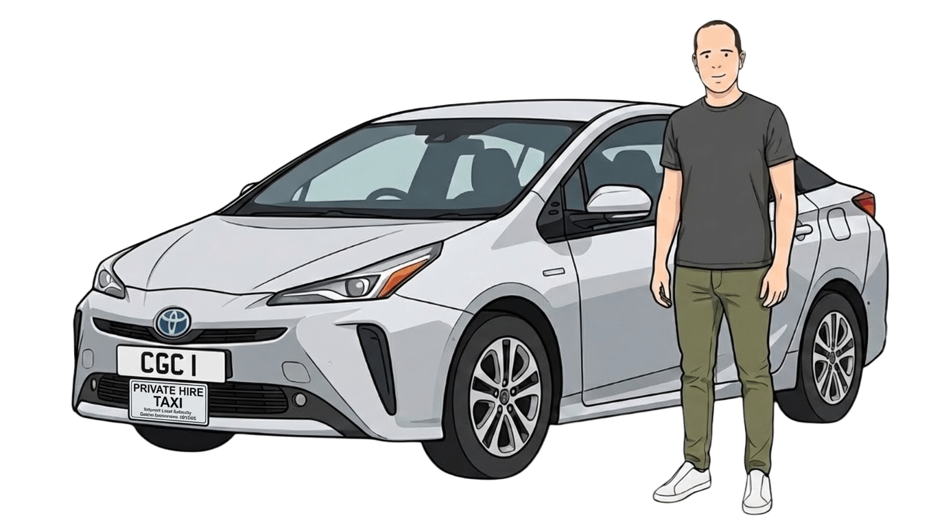 Ian-standing-against-private-hire-taxi