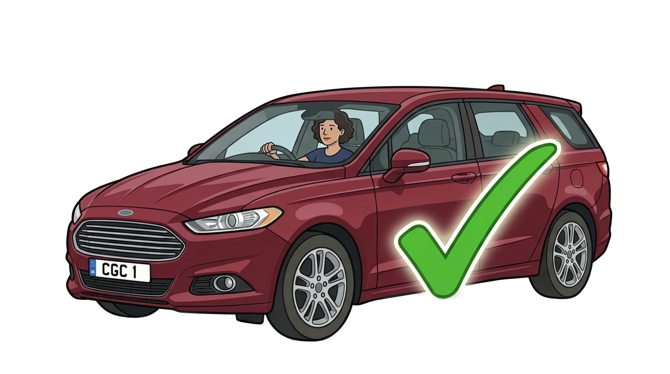 Convicted driver car insurance illustration