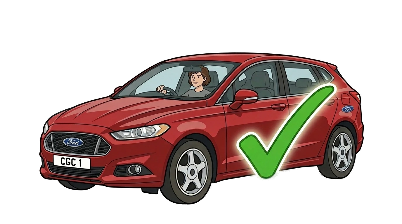 Convicted driver car insurance illustration