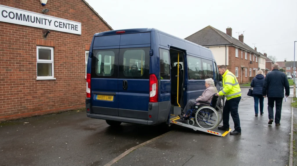Do wheelchair-accessible minibuses need special insurance checks?