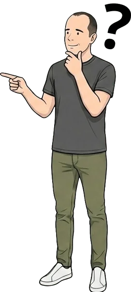 Ian pointing to the FAQs.